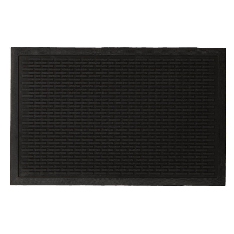 Ottomanson Easy clean, Waterproof NonSlip Indoor/Outdoor Rubber